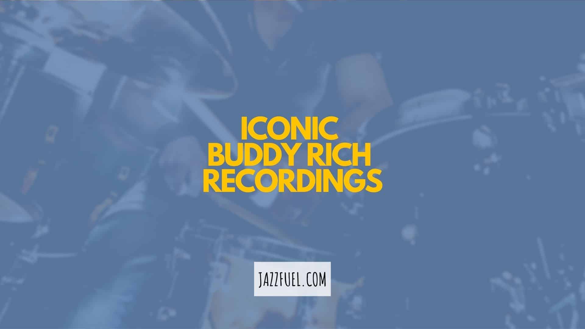 buddy rich albums