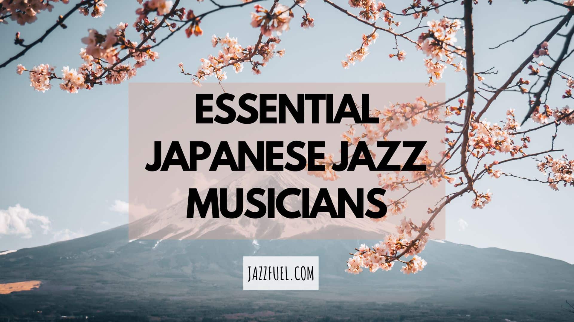 Iconic & Famous Japanese Jazz Musicians
