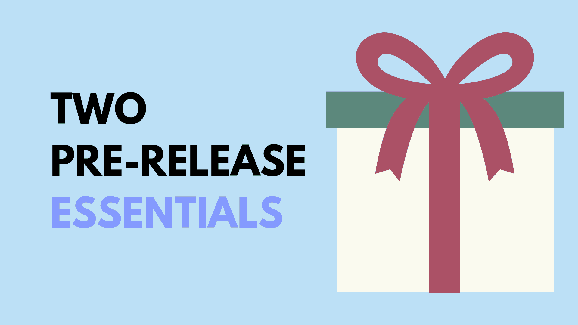 New Album Coming? Here Are 2 Things You Should Do!